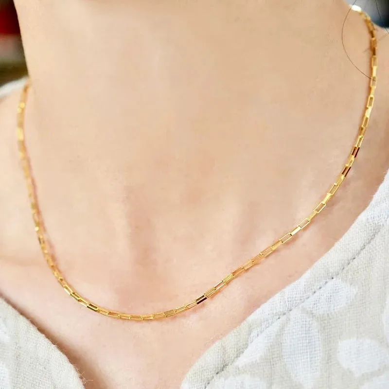 14K Gold Filled Chain Necklace