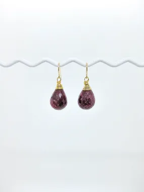 Amar: Ruby Earrings - e740