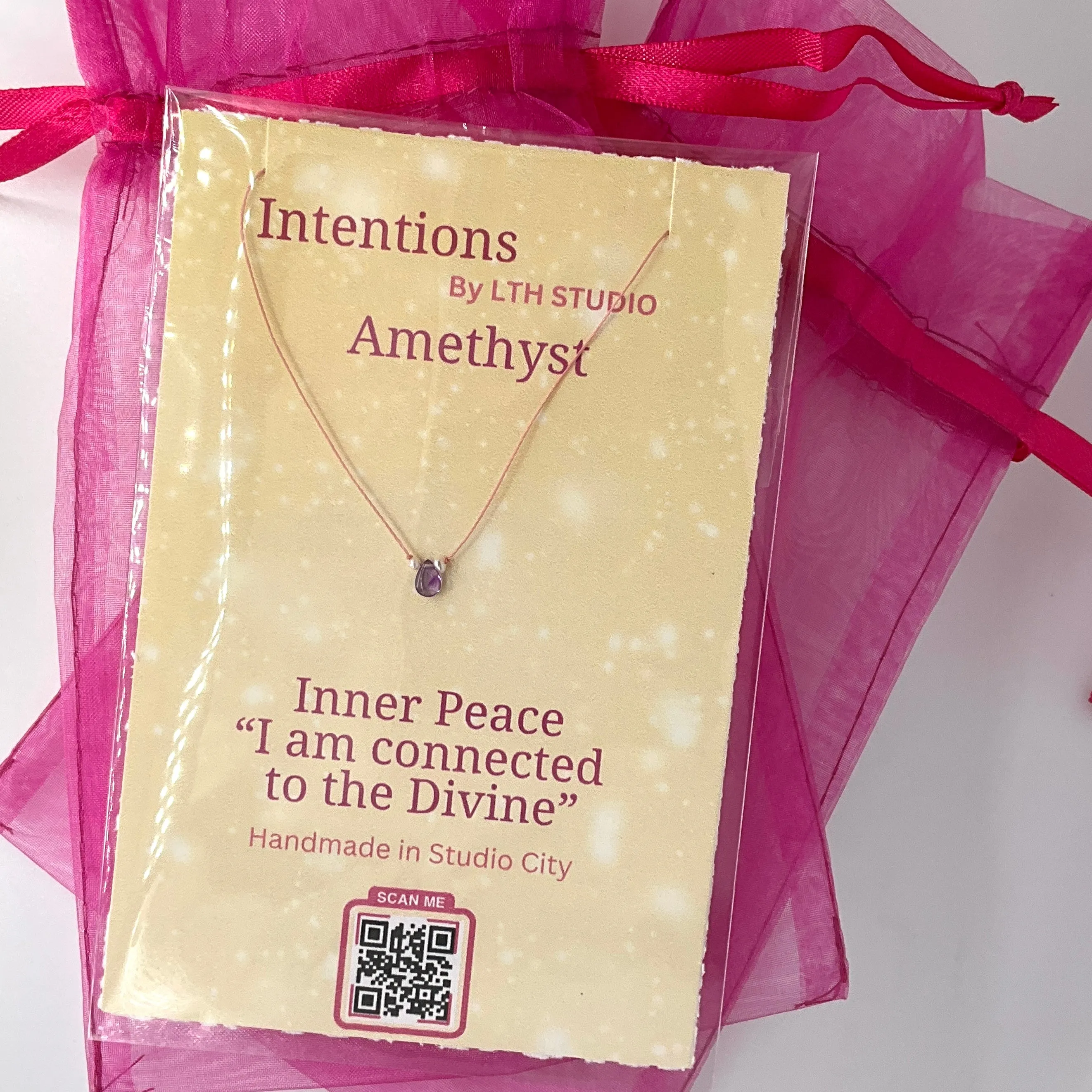 Amethyst Intention Necklace