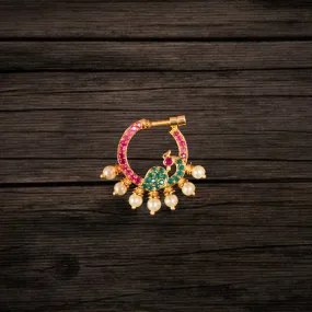 Asp Fashion Jewellery Traditional South Indian Cz  Nath