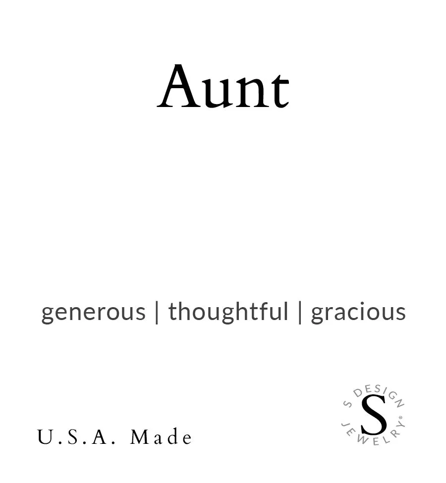 Aunt | Soft Bangle Charm Bracelet | Botswana