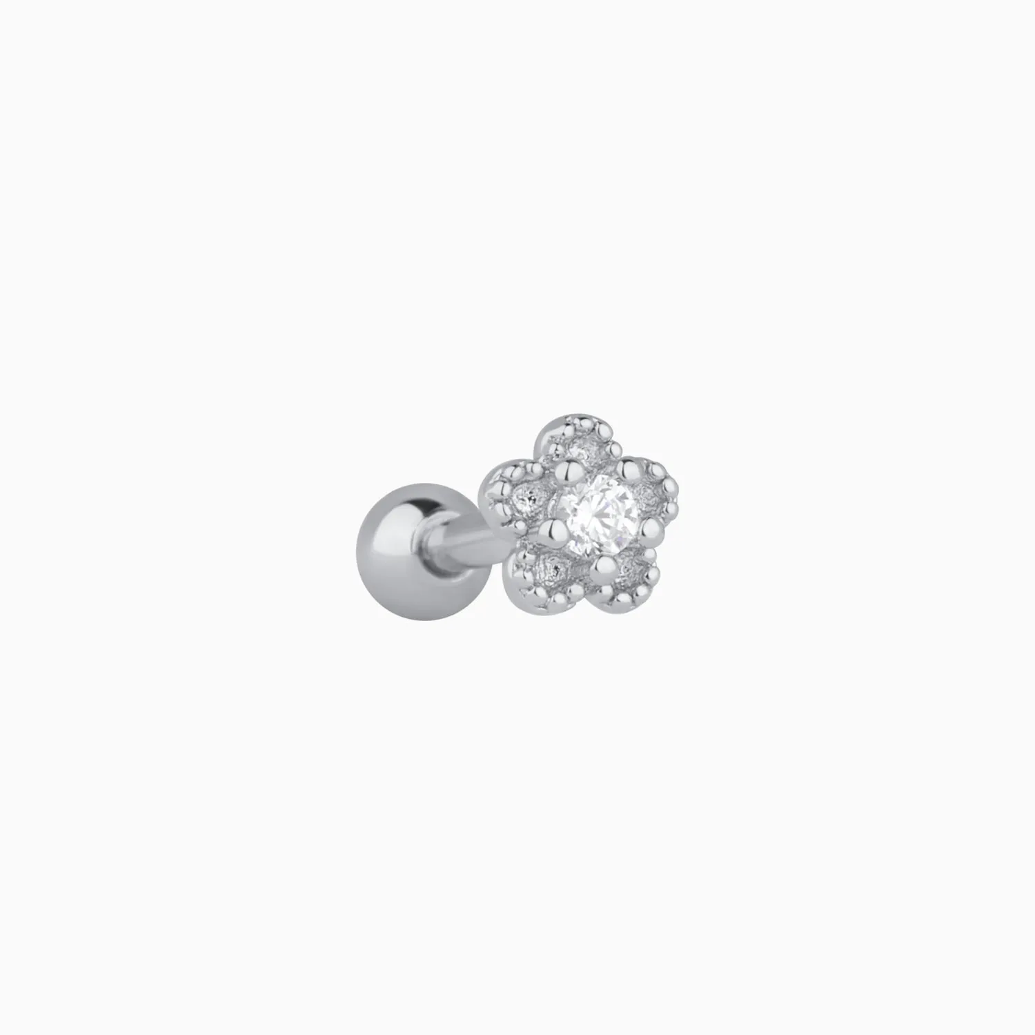 Charm Flower Stud