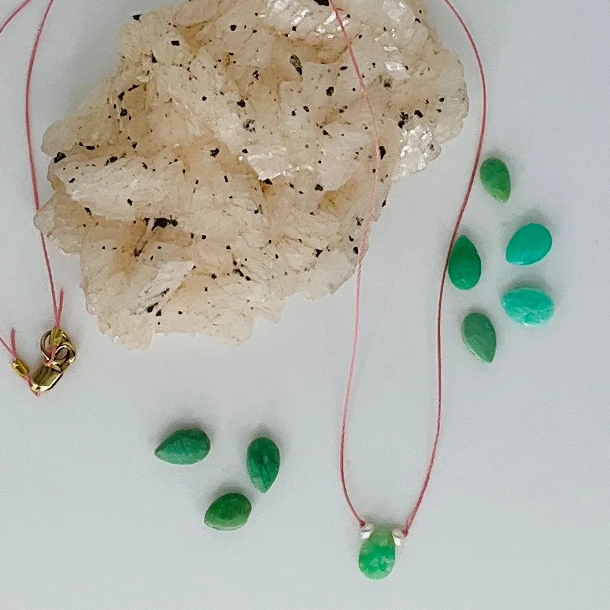 Chrysoprase Intention Necklace