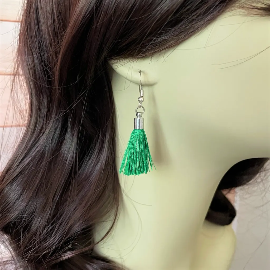 Colorful Tassel Earrings