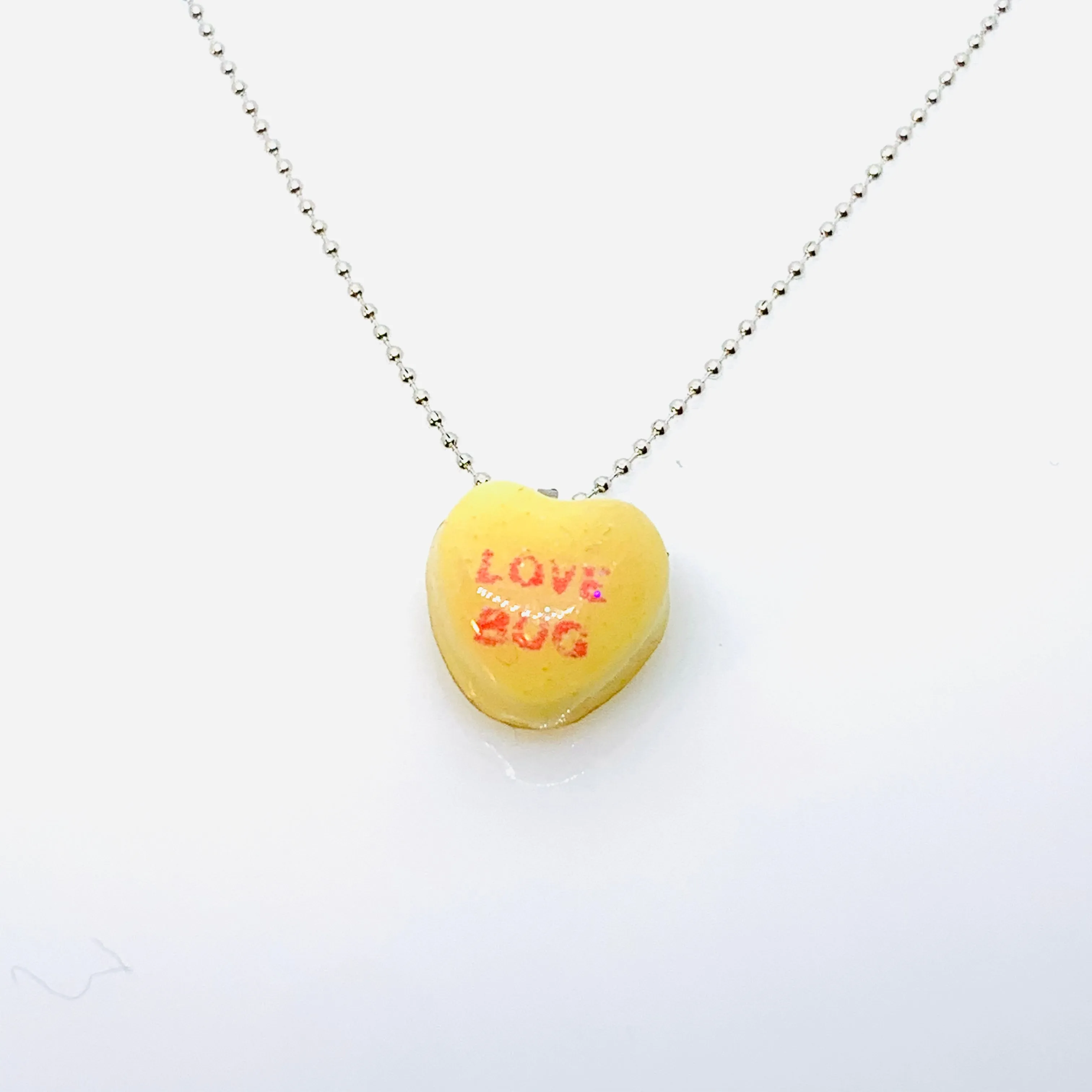 Conversation Heart Necklace