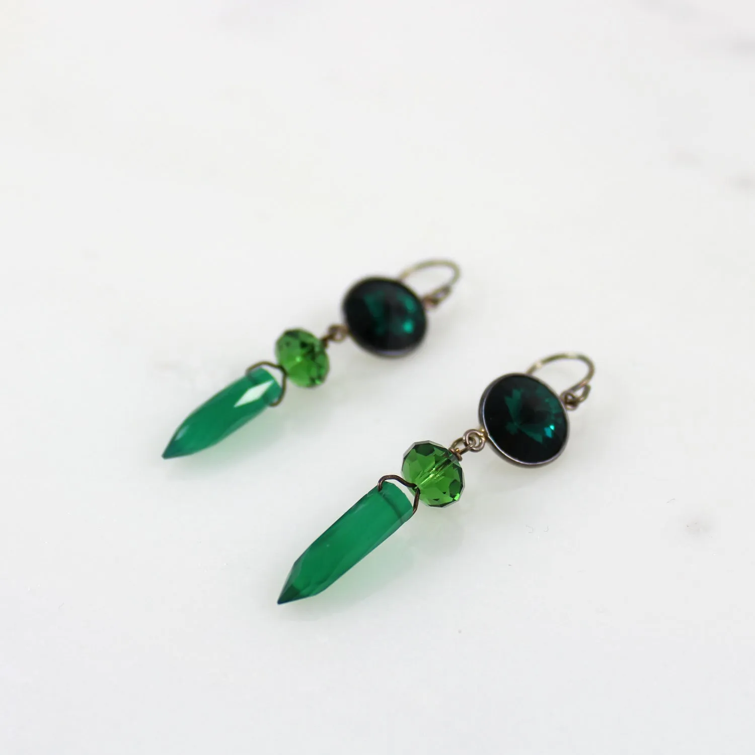 Crystal Drop Earrings