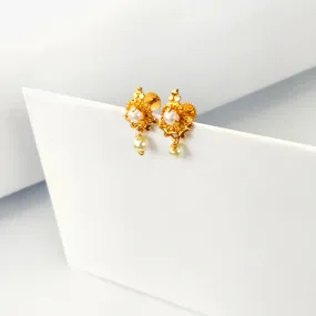 Daily Wear Small One Gram Gold Earrings By Asp Fashion Jewellery