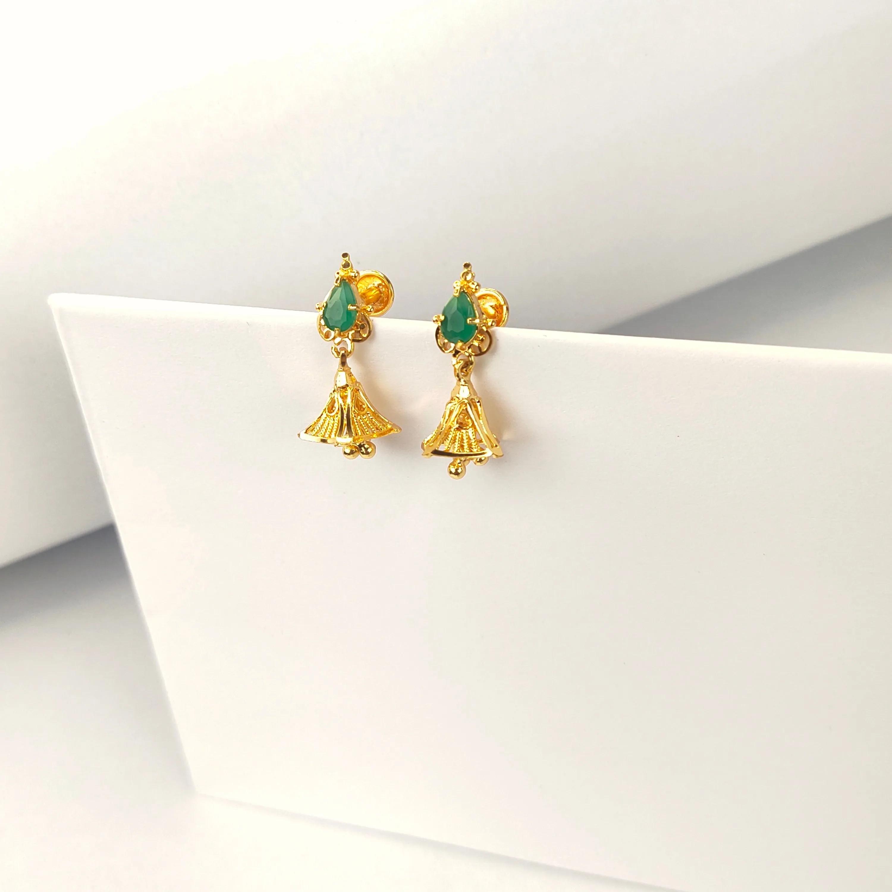 Daily Wear Small One Gram Gold Earrings By Asp Fashion Jewellery