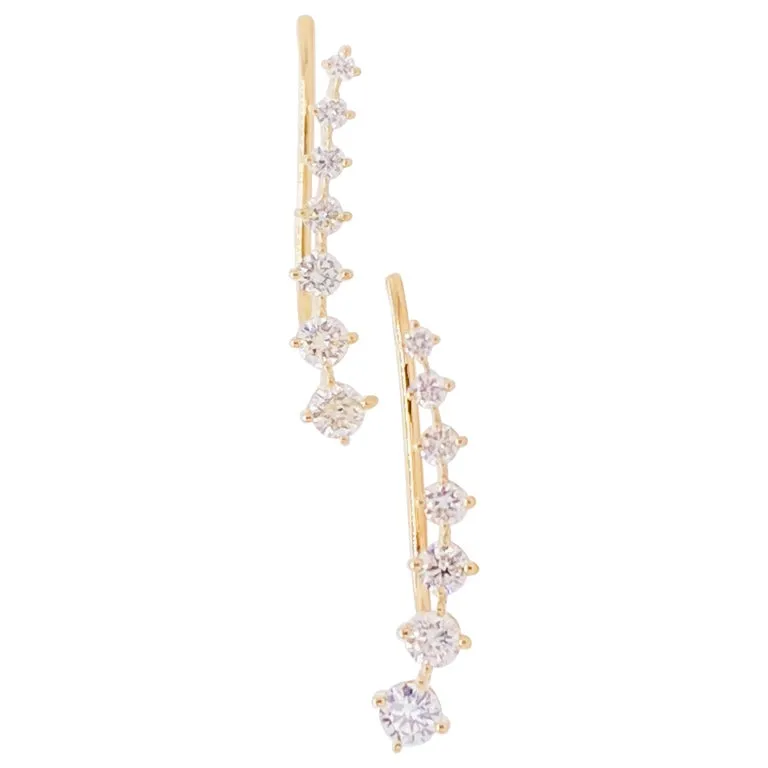 Diamond Ear Climbers