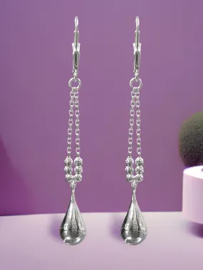 DIY Earring Kit - Stunning Silver Tear Drop Earrings