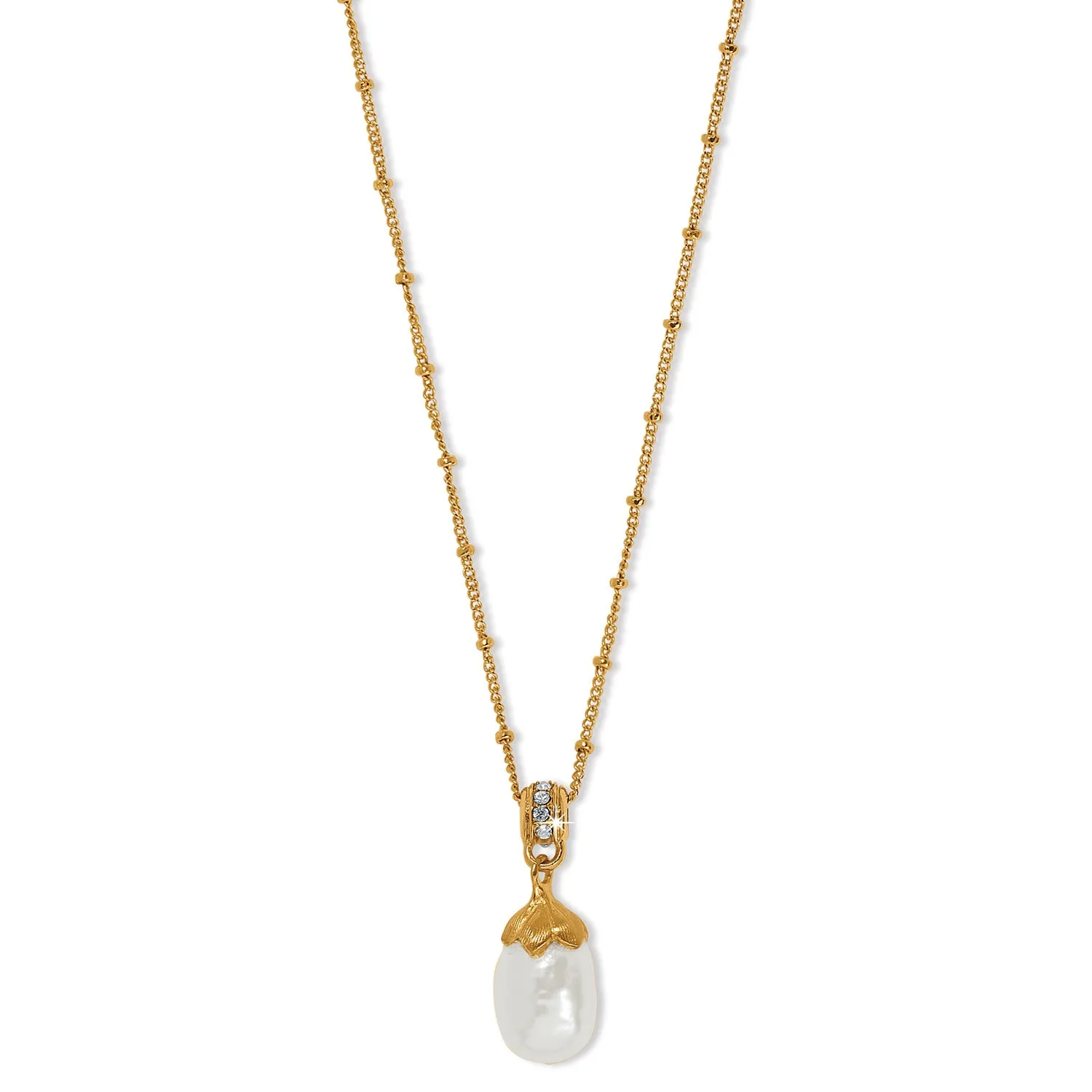 Everbloom Pearl Drop Necklace