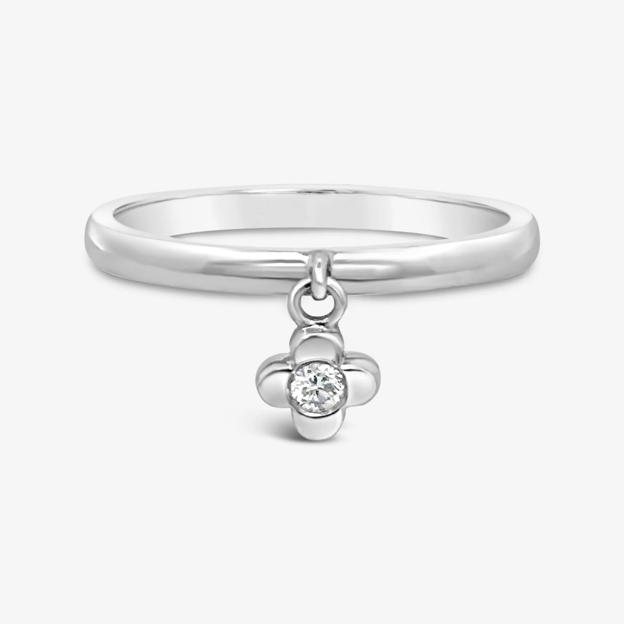 Flower Charm Ring