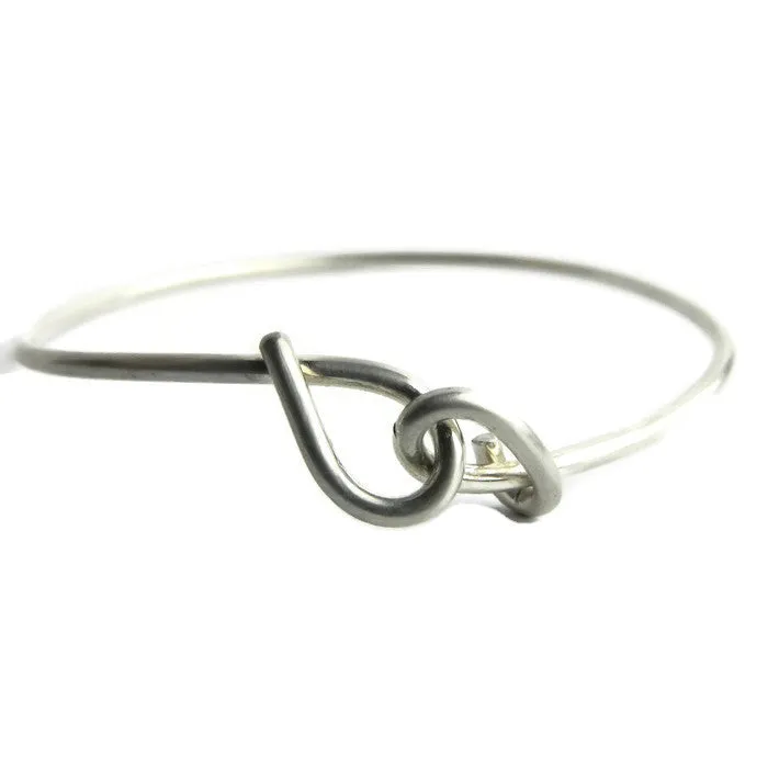 forget-me-knot plain bangle