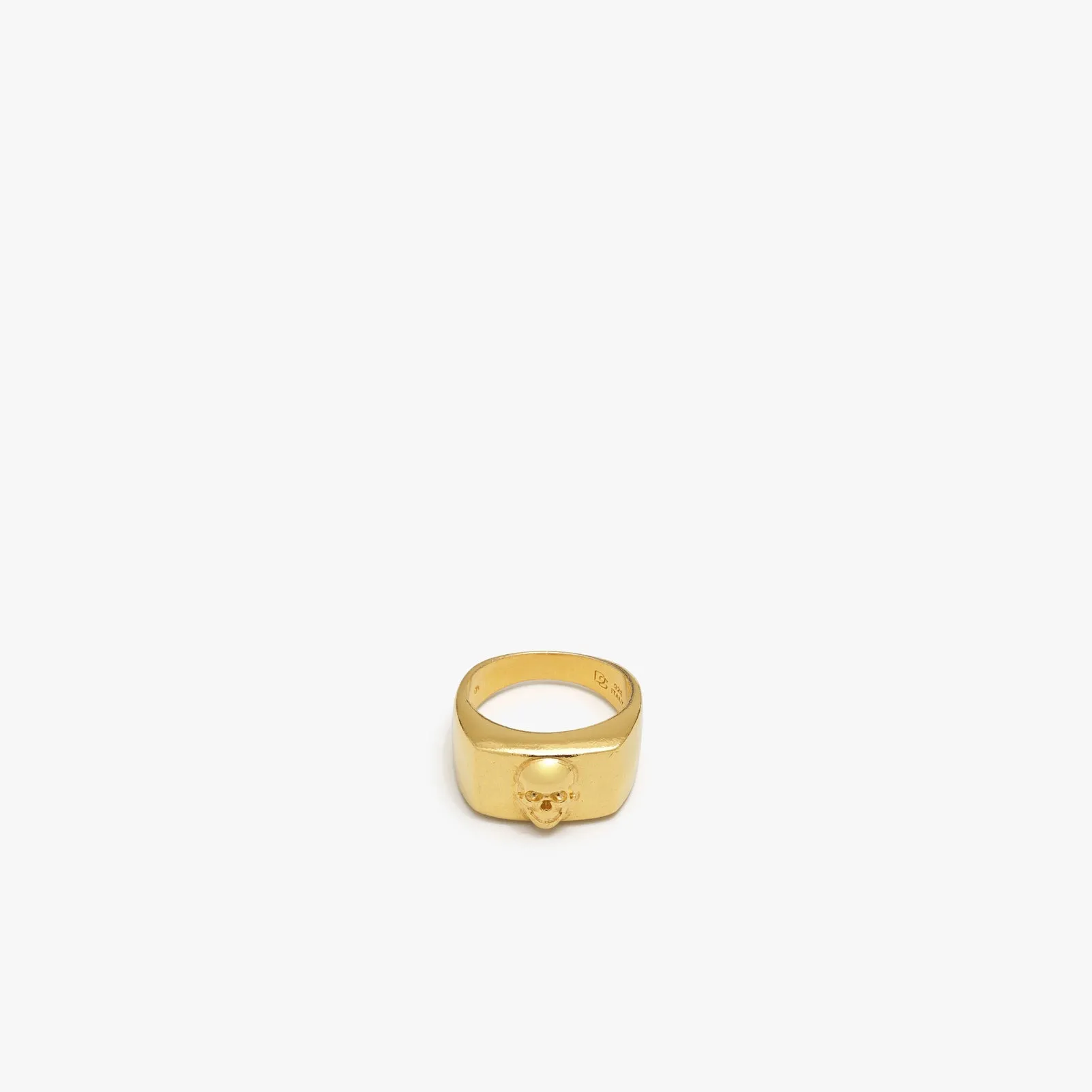 Gold Skull Ring