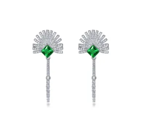 Gorgeous Emerald Green Drop Earrings