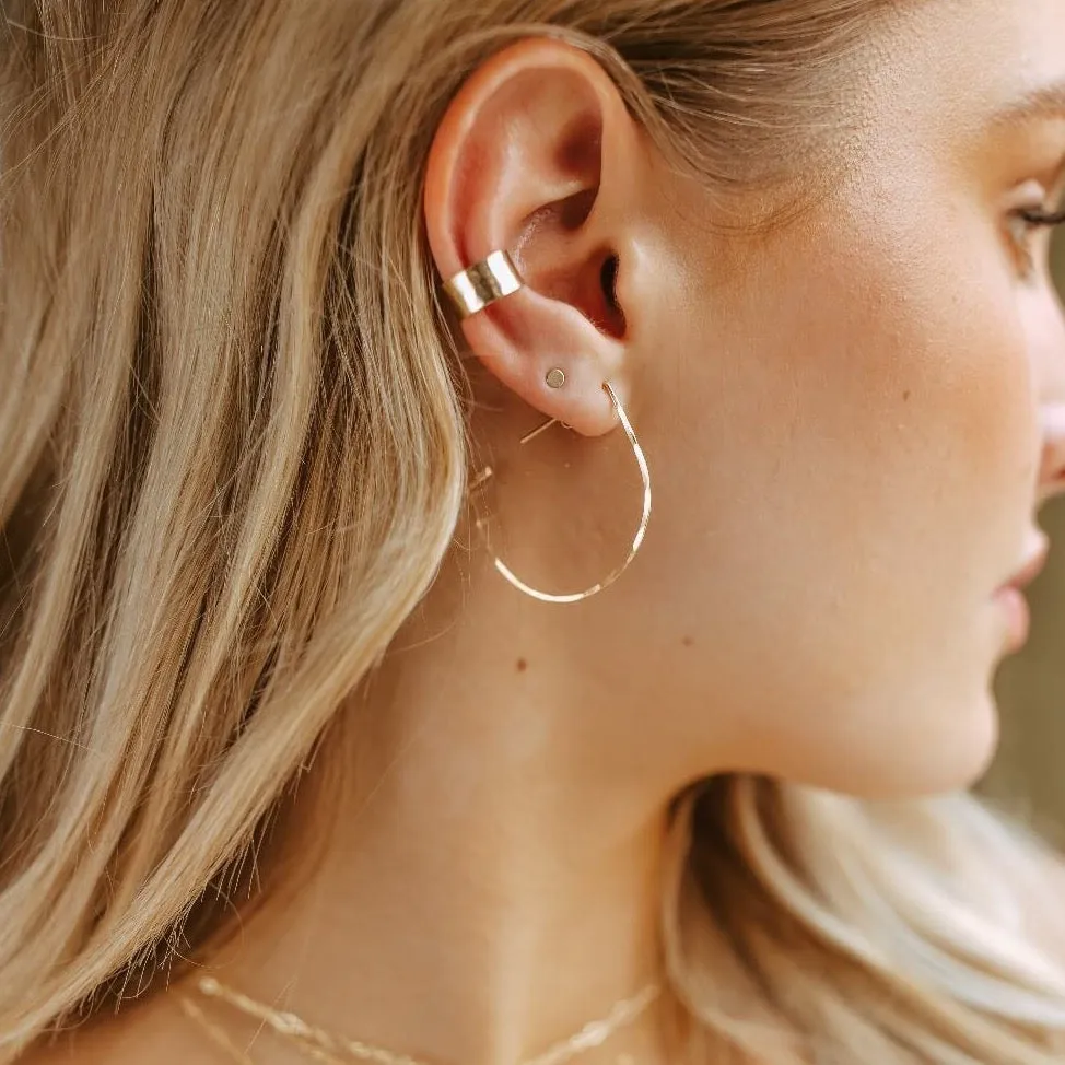 Hammered Ear Cuff | Wholesale