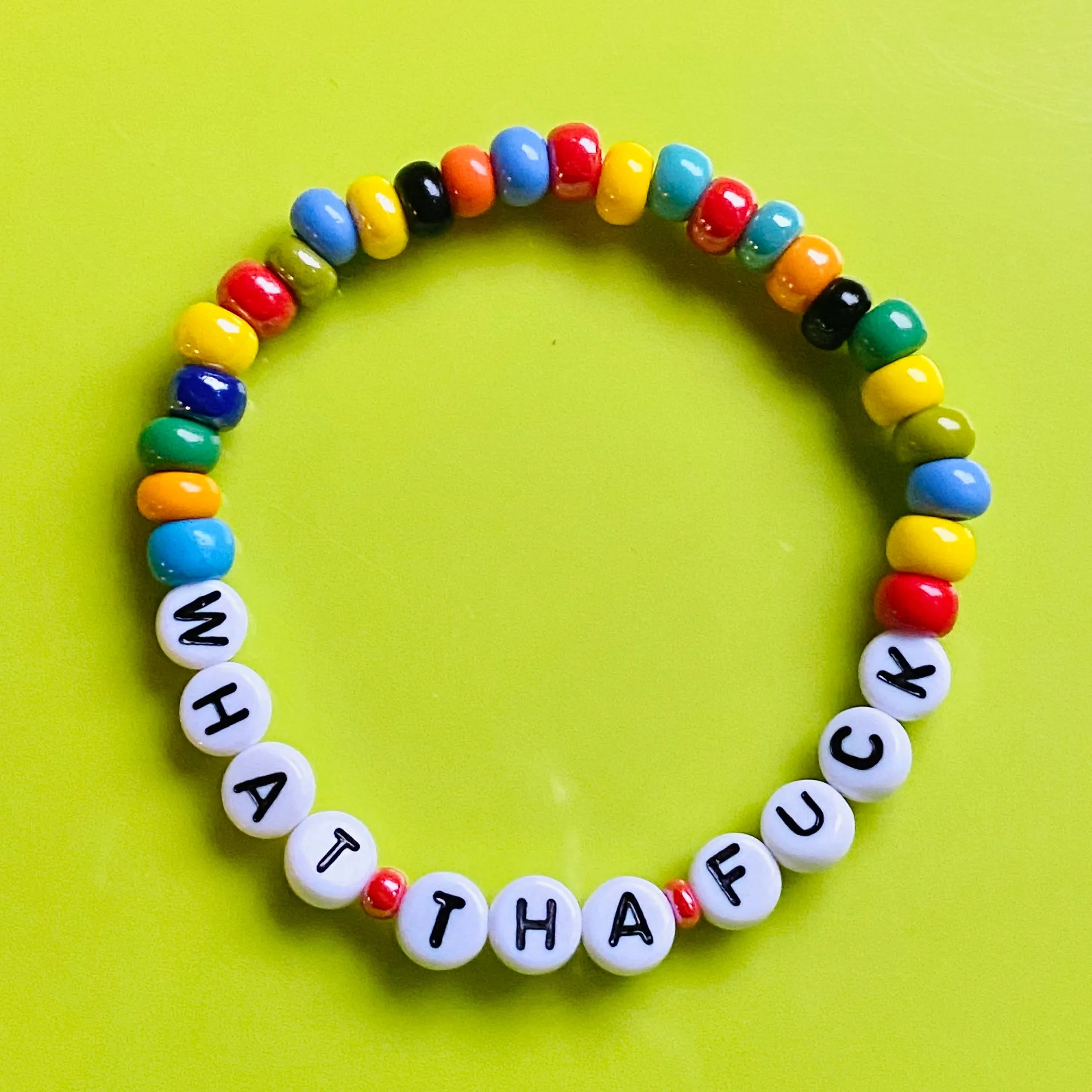 Just Say It: Custom WORD bracelets