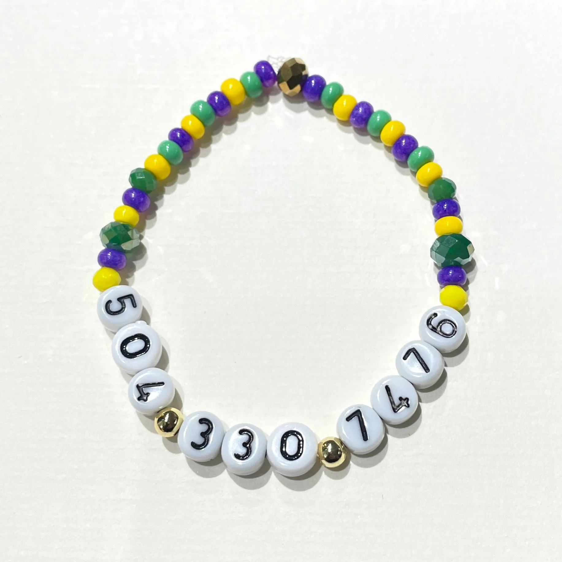 Just Say It: Custom WORD bracelets