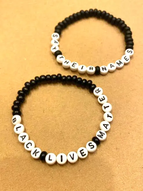 Just Say It: Custom WORD bracelets