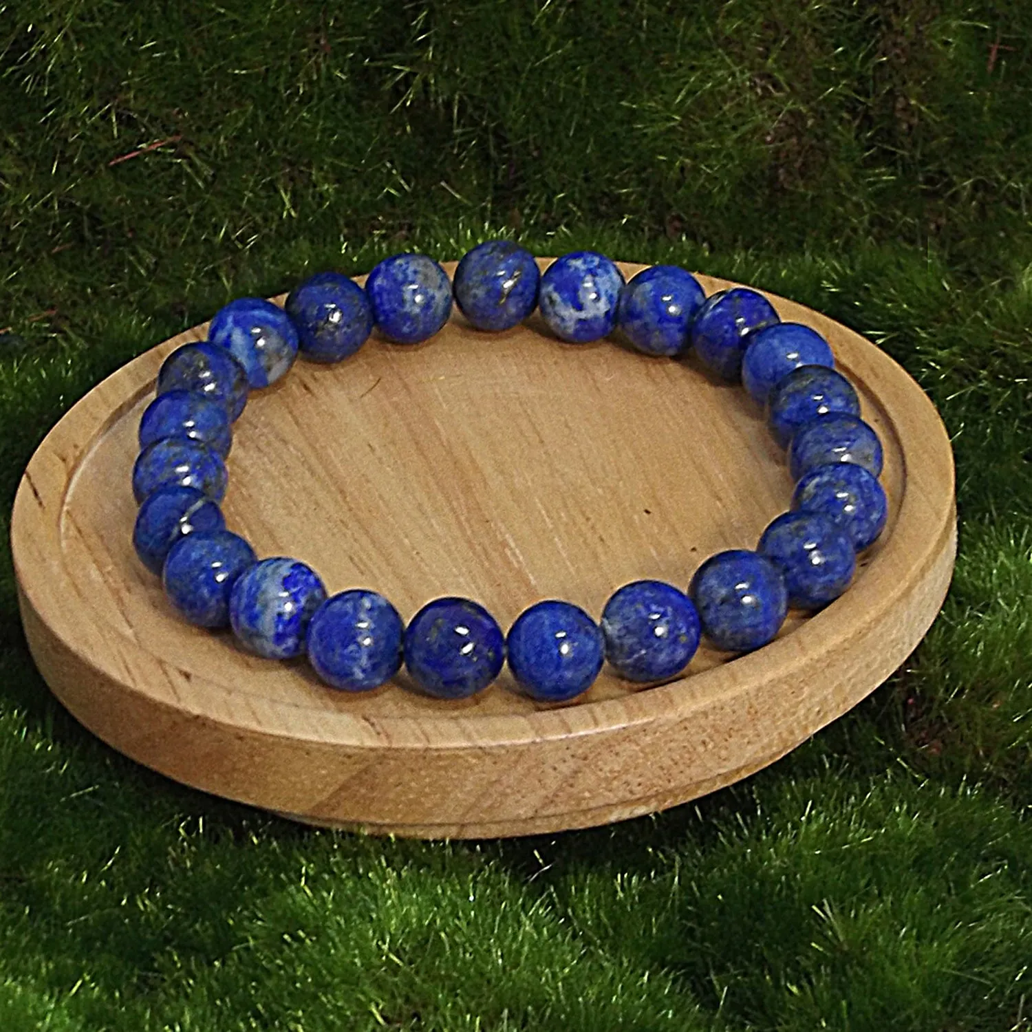 Lapis Lazuli Healing Bracelet for Honesty and Stress