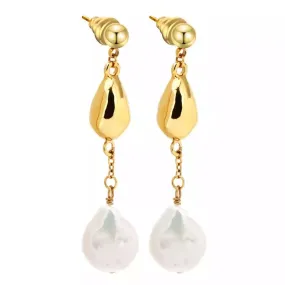 Layla Pearl Drop Earring