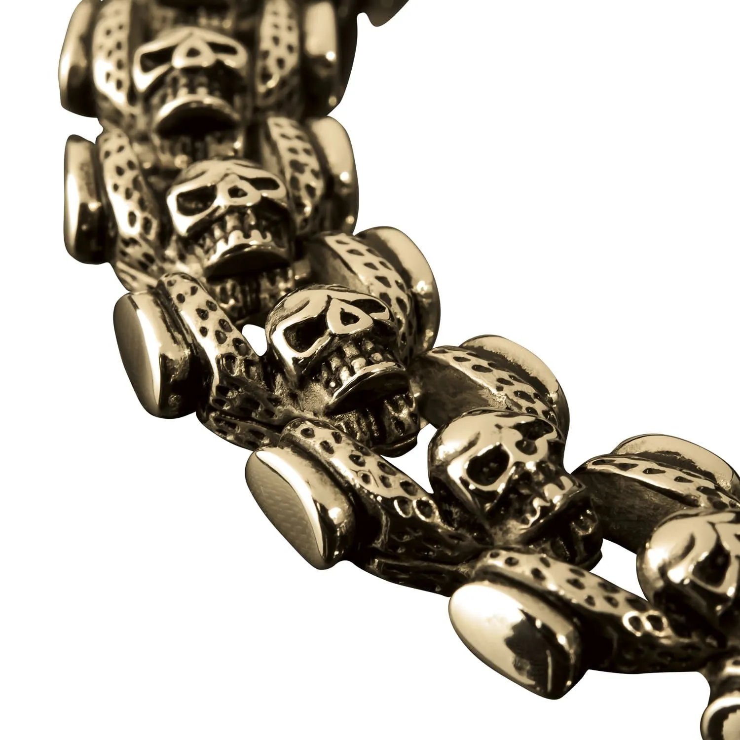 Lightning Skull Bracelet