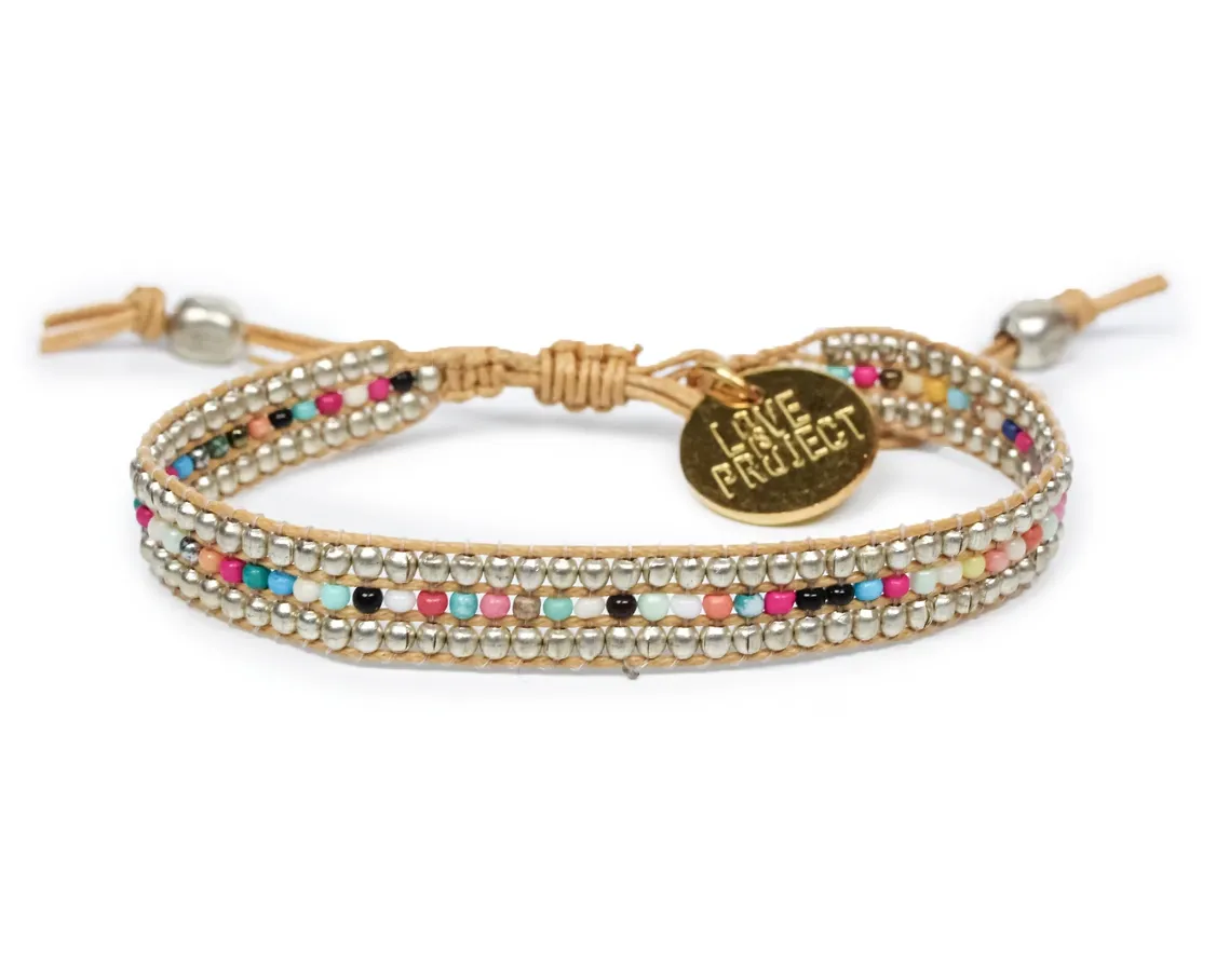 Love is Project Skinny Darjeeling Double Rainbow Bracelet