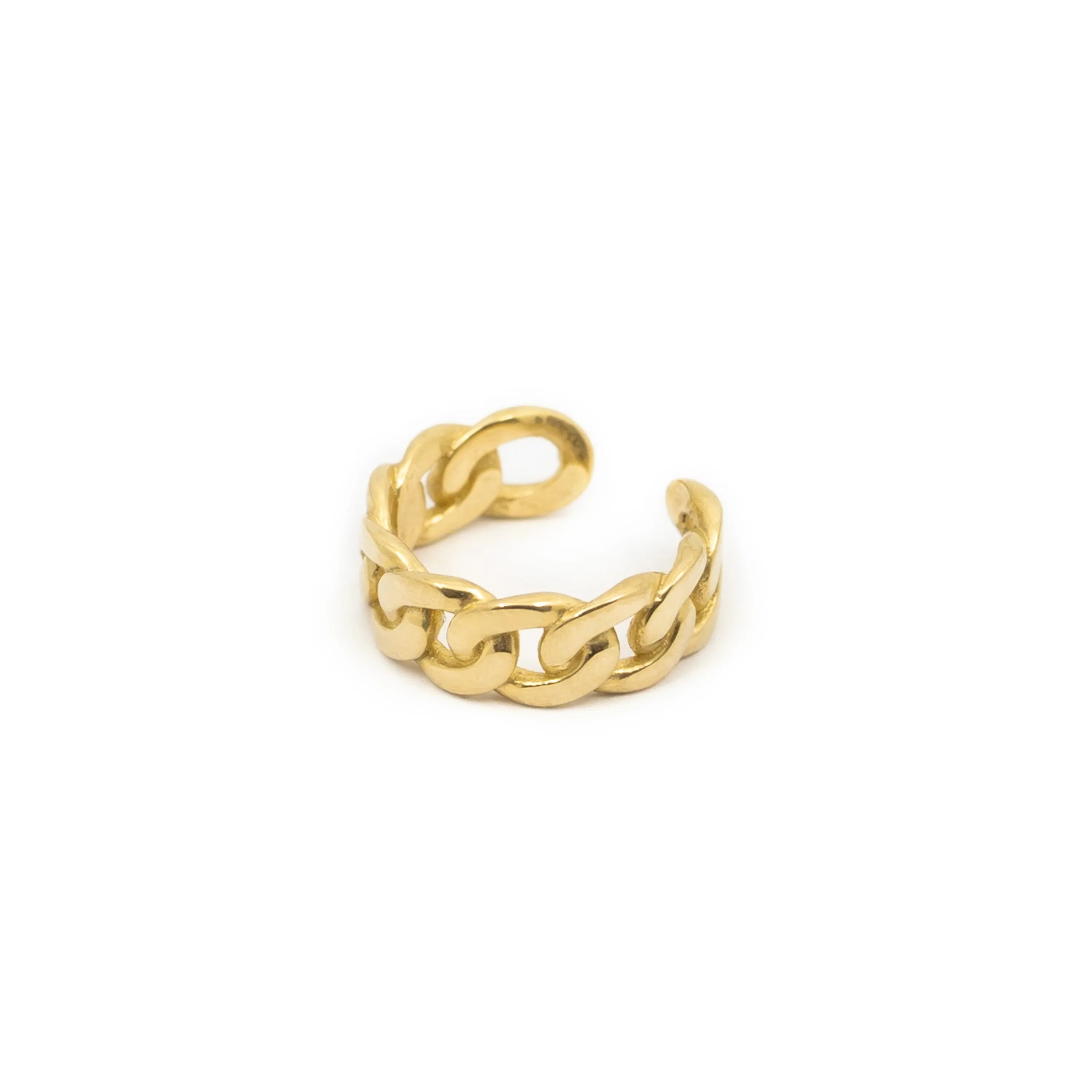 Miami Ear Cuff - 14k Yellow Gold