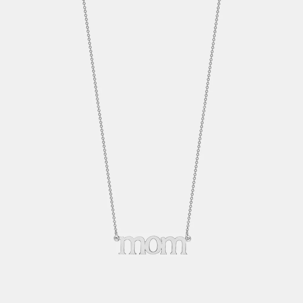 Mom Pendant Necklace