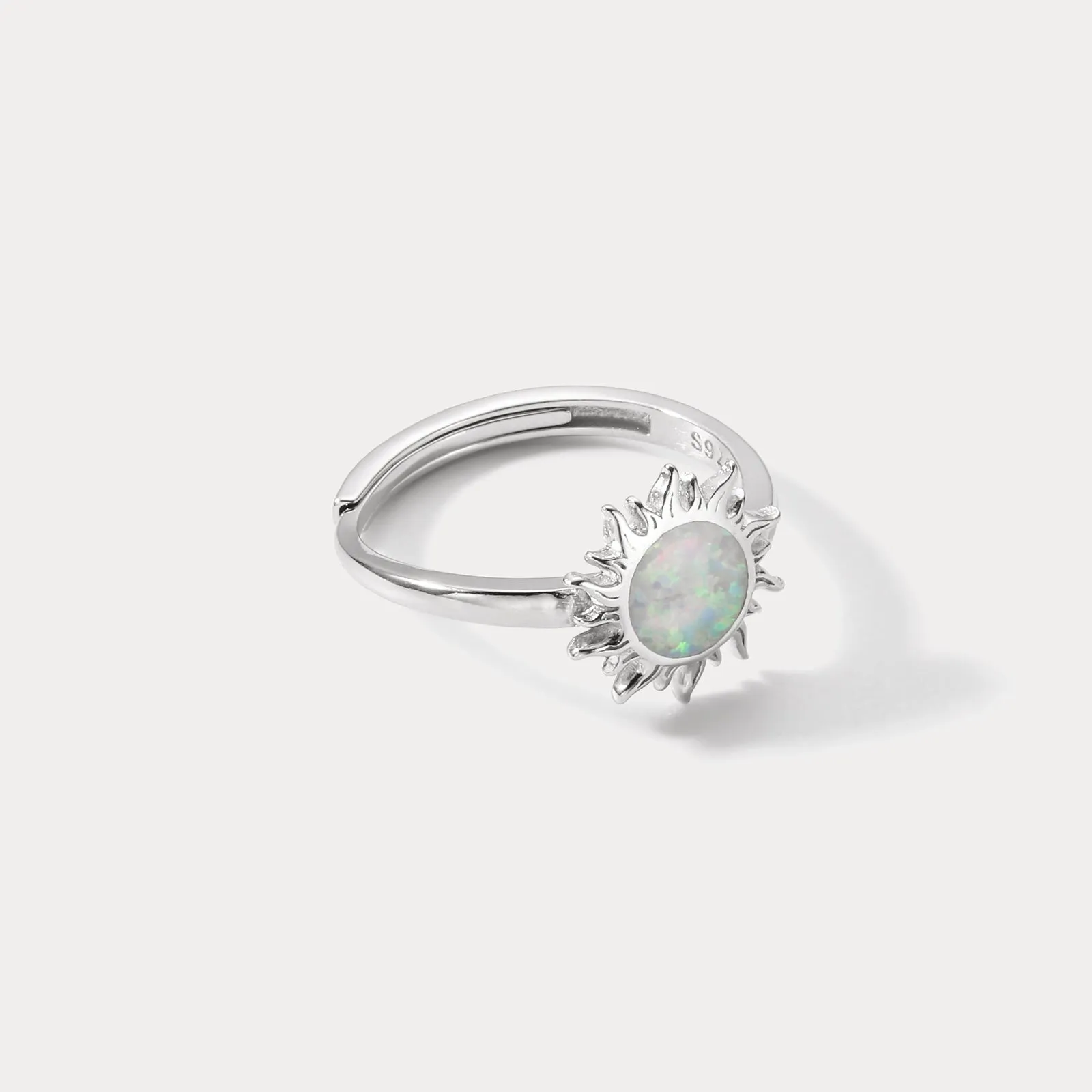 Opal Sun Ring