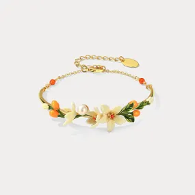 Orange Blossom Bracelet