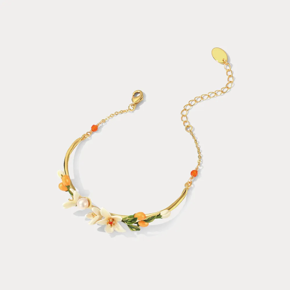 Orange Blossom Bracelet