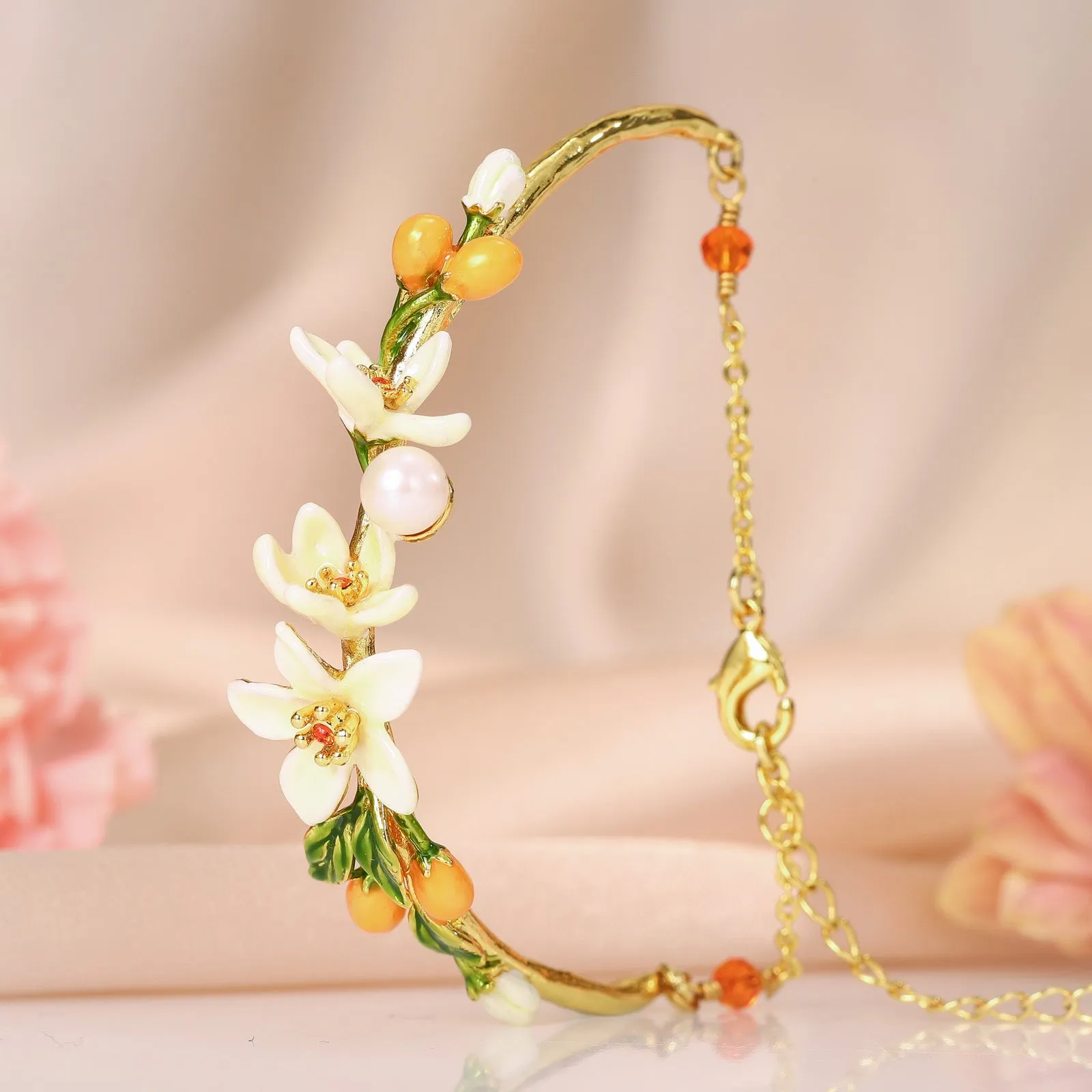 Orange Blossom Bracelet