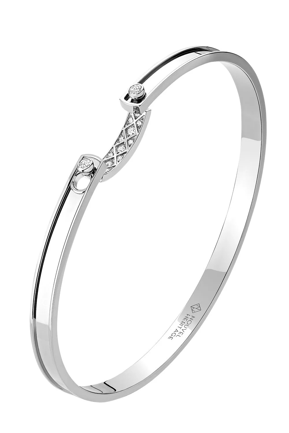 Parisian Stroll Mood Bangle Bracelet