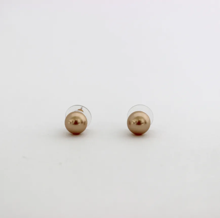 Pearl Stud Earrings