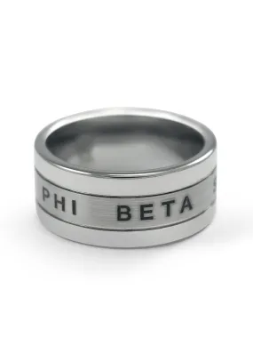 Phi Beta Sigma Tungsten Ring