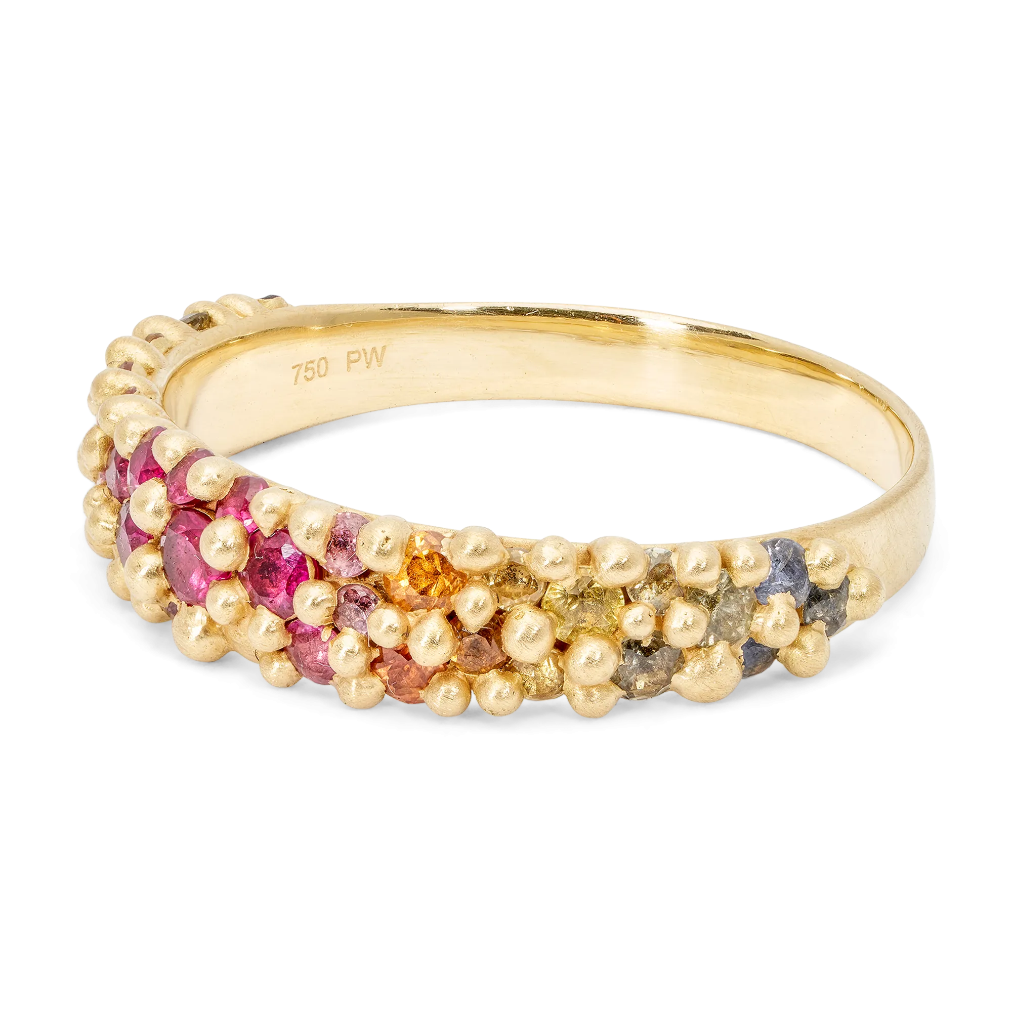 Pink Rainbow River Ring - Made to Order