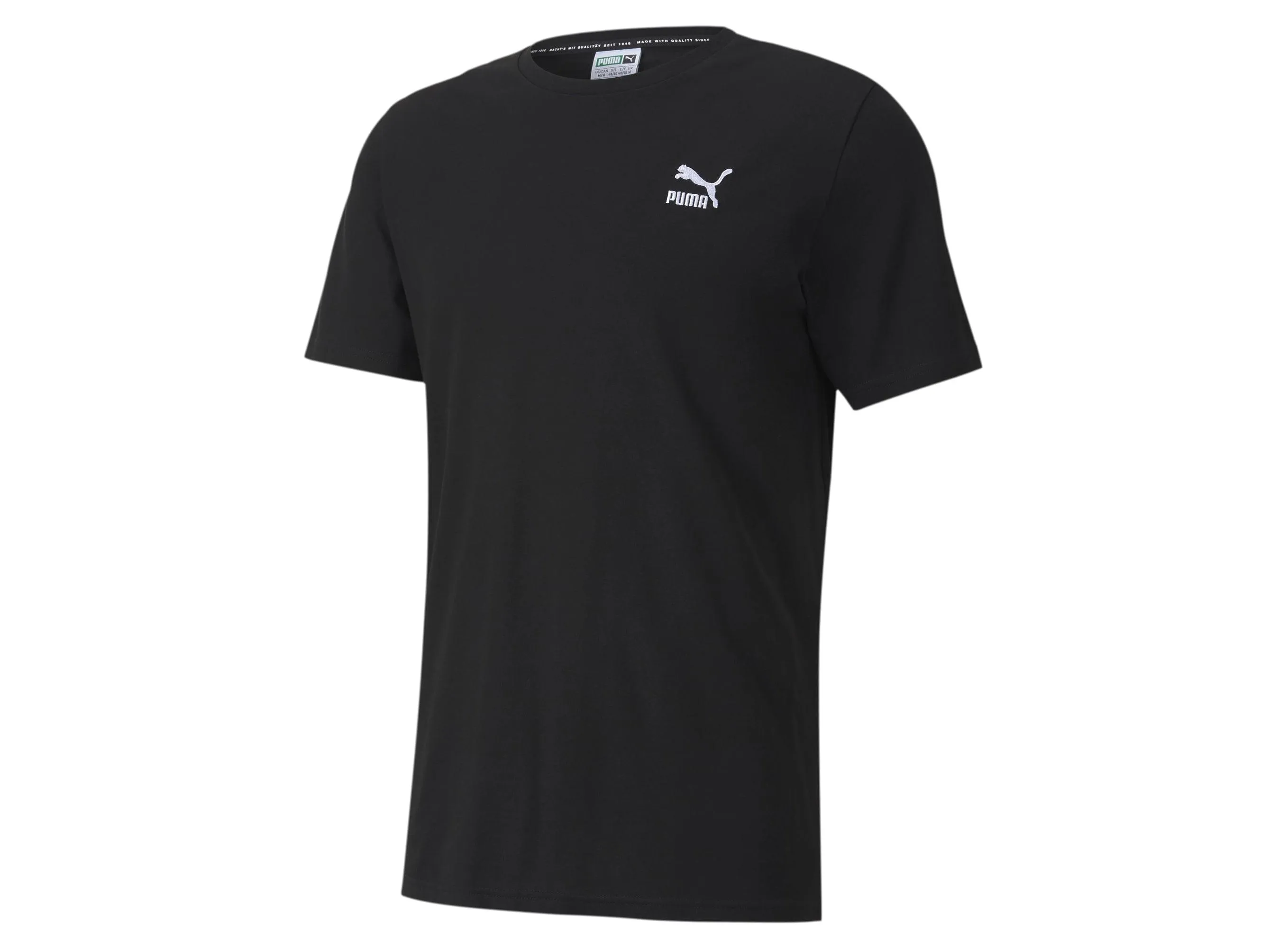 PUMA Classics Logo Tee T-Shirt Black 597755 01