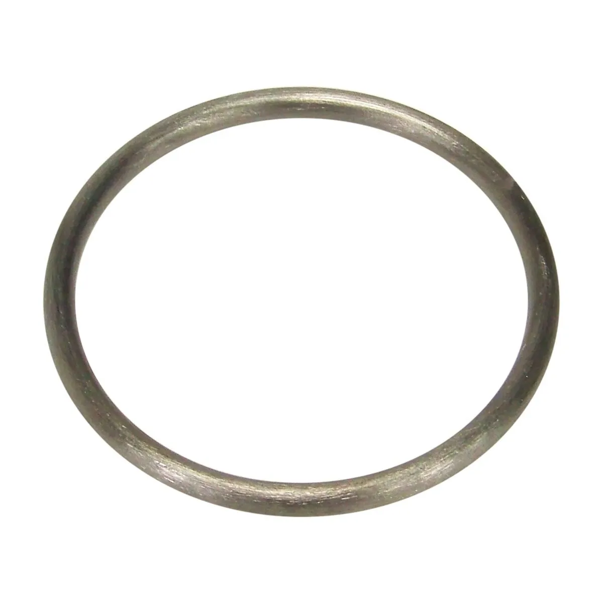 Sheila Fajl Thin Tubular Bangle Bracelet in Brushed Gunmetal Plated