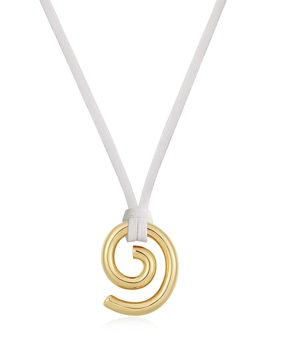 Shell Beach Pendant Necklace- White | Sivan Ayla x Luv Aj