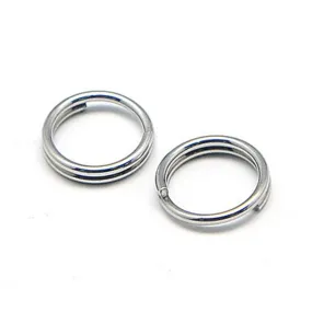 Stainless Steel Split Rings, 1000 Pieces