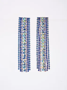 Stella Statement Drop Rhinestone Earrings