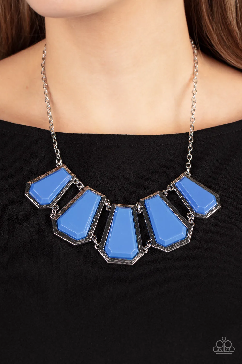 Stellar Heiress - Blue Paparazzi Necklace