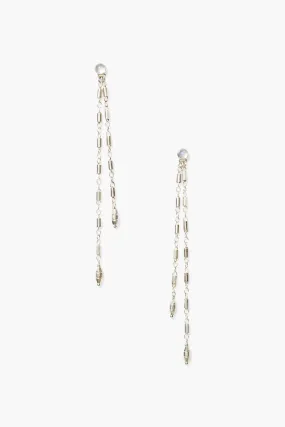 Suleyma Drop Earrings Silver