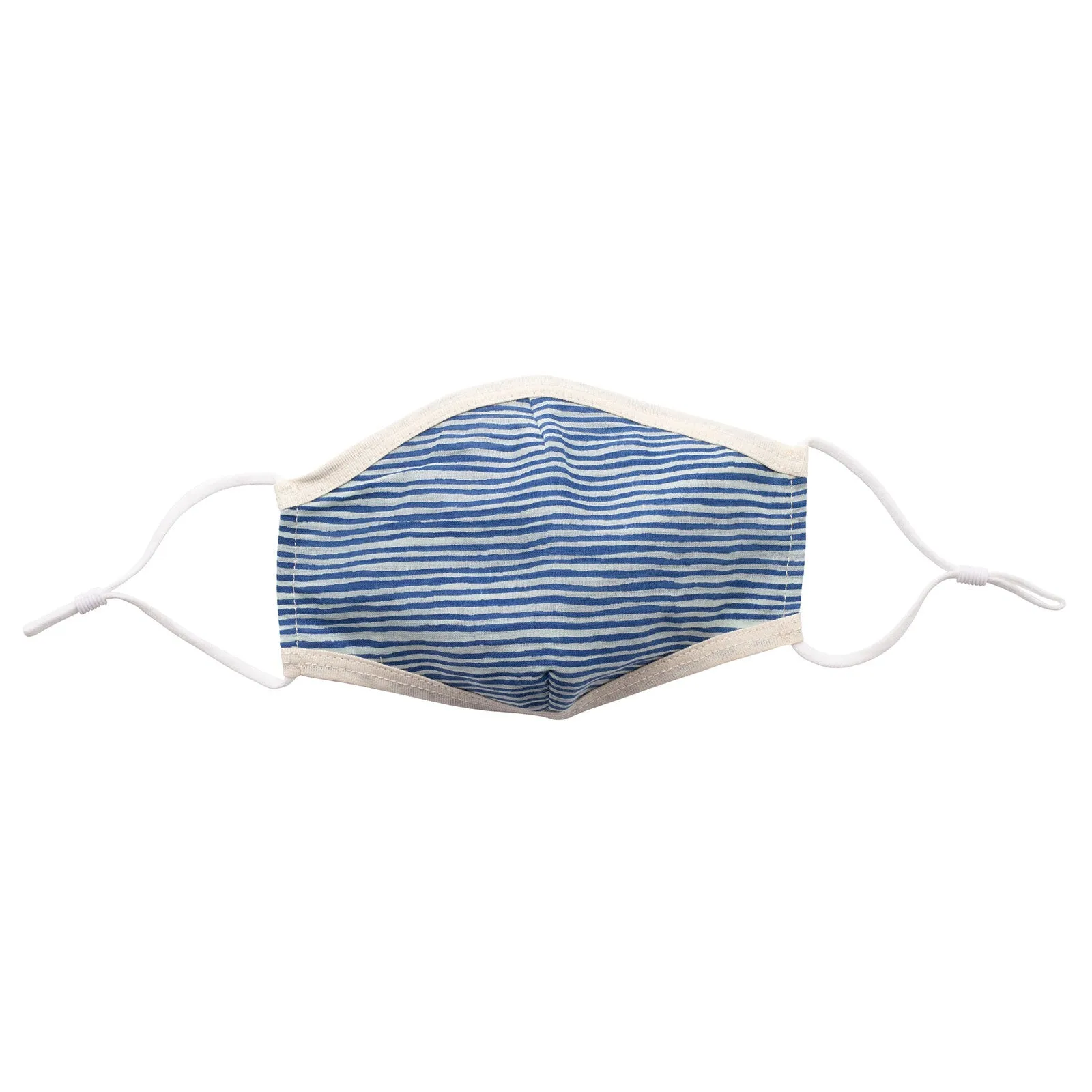 Suri Navy - Chic Adjustable Cotton Mask