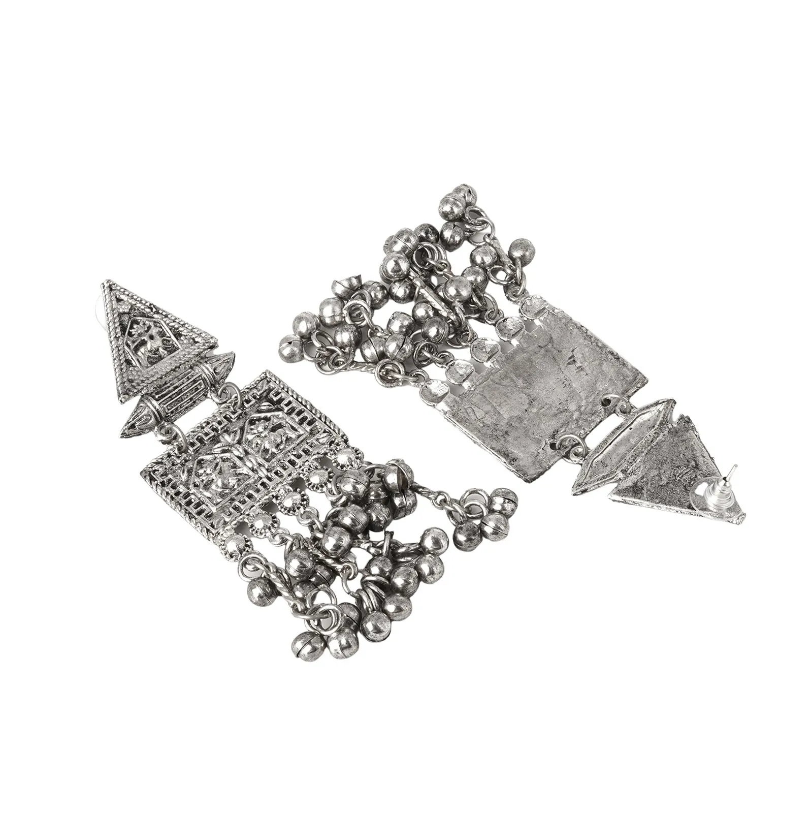 Teejh Kaashi Silver Oxidised Jewelry Gift Set