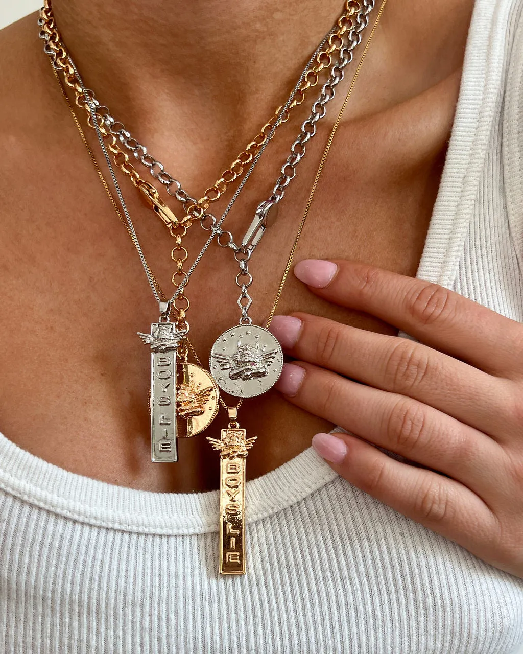 The Julie Charm Necklace