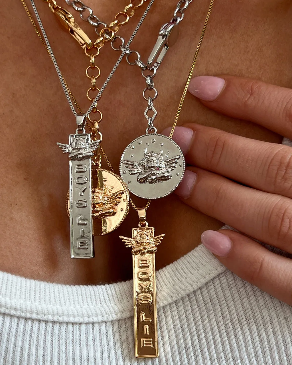 The Julie Charm Necklace