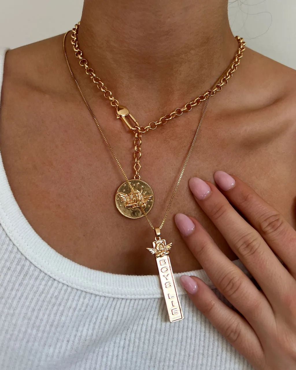 The Julie Charm Necklace