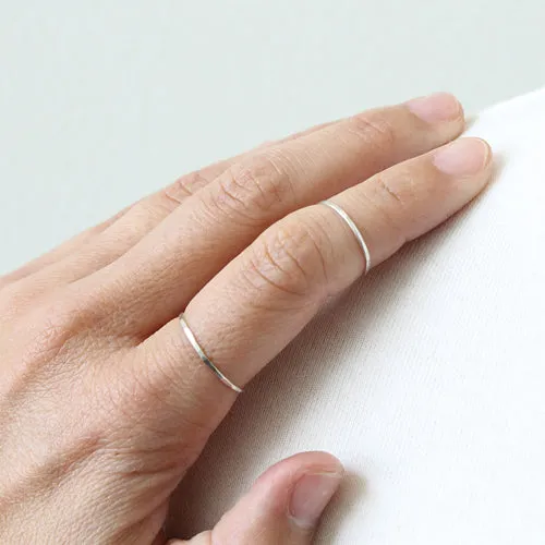 Thin Silver Ring